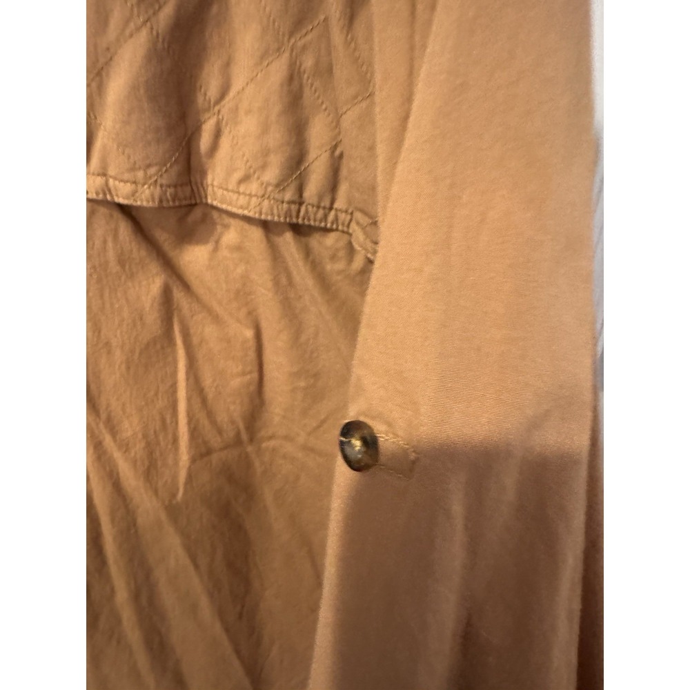 Woolrich Men's 2XL Brown Hunting Shirt‎ Botton Front Both Shoulders Quilted - Picture 5 of 12